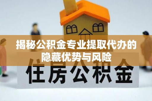 梧栖揭秘公积金专业提取代办的隐藏优势与风险