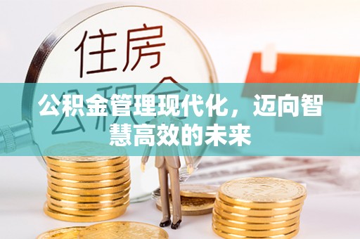 梧栖公积金管理现代化，迈向智慧高效的未来