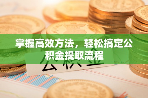 梧栖掌握高效方法，轻松搞定公积金提取流程
