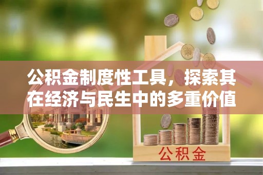 梧栖公积金制度性工具，探索其在经济与民生中的多重价值