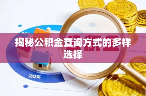 梧栖揭秘公积金查询方式的多样选择
