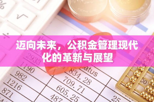 梧栖迈向未来，公积金管理现代化的革新与展望
